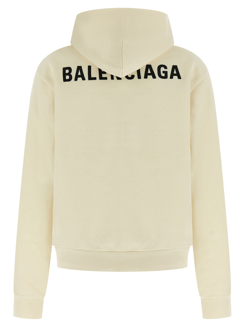 Balenciaga Beige Cotton Sweatshirt