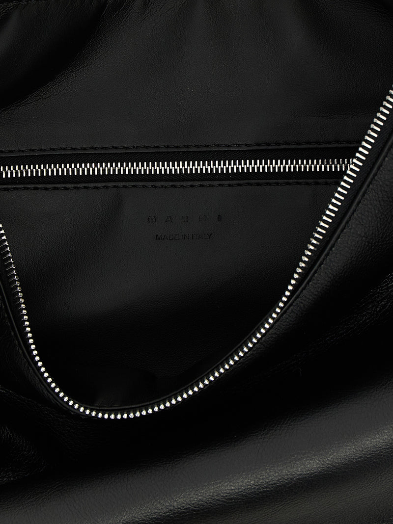 Marni Black Calfskin Shoulder Bag
