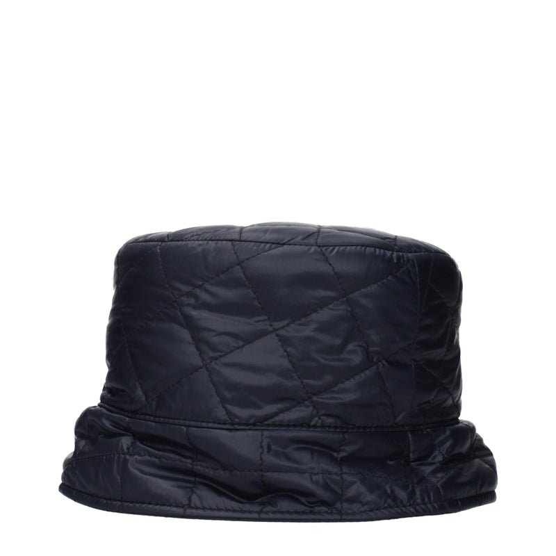 Moncler Blue Cotton Bucket Hat