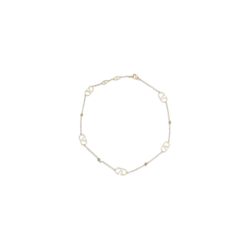 Valentino Garavani Gold Metal Necklace