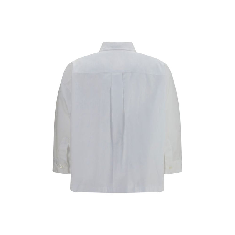 Brunello Cucinelli White Cotton Dress Shirt