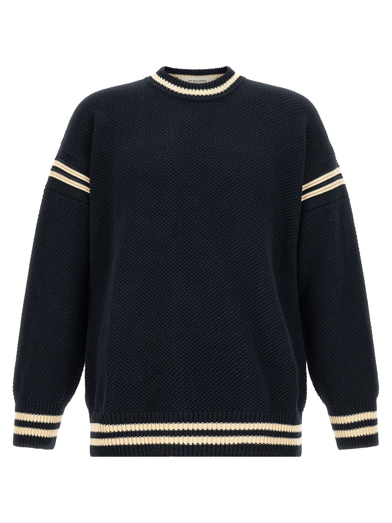 Golden Goose Blue Cotton Cardigan