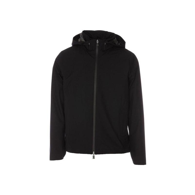 Herno Black Polyester Shell Jacket