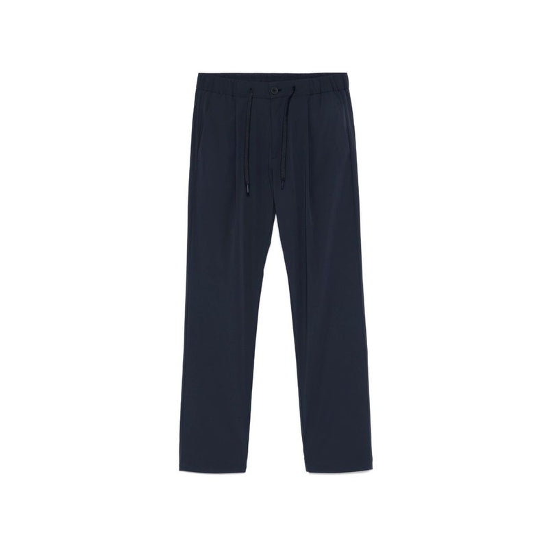 Herno Blue Elastane Casual Pants