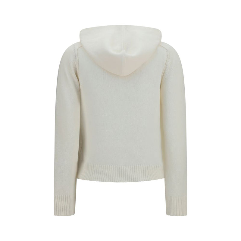 Burberry Beige Wool Oves Aries Hoodie