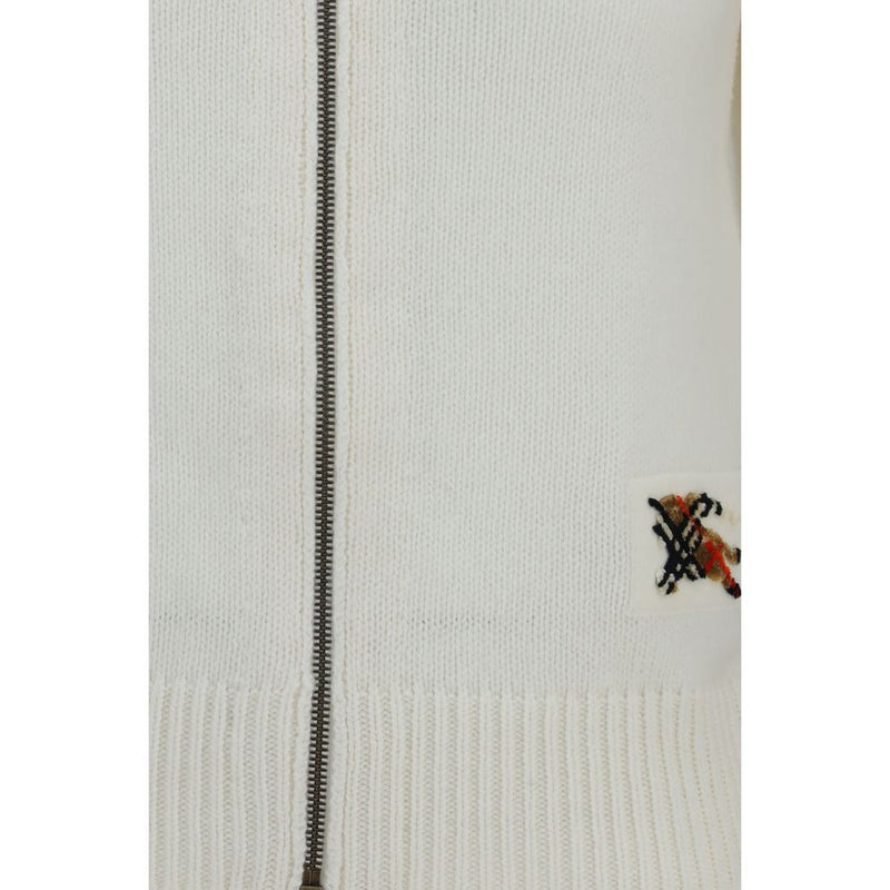 Burberry Beige Wool Oves Aries Hoodie