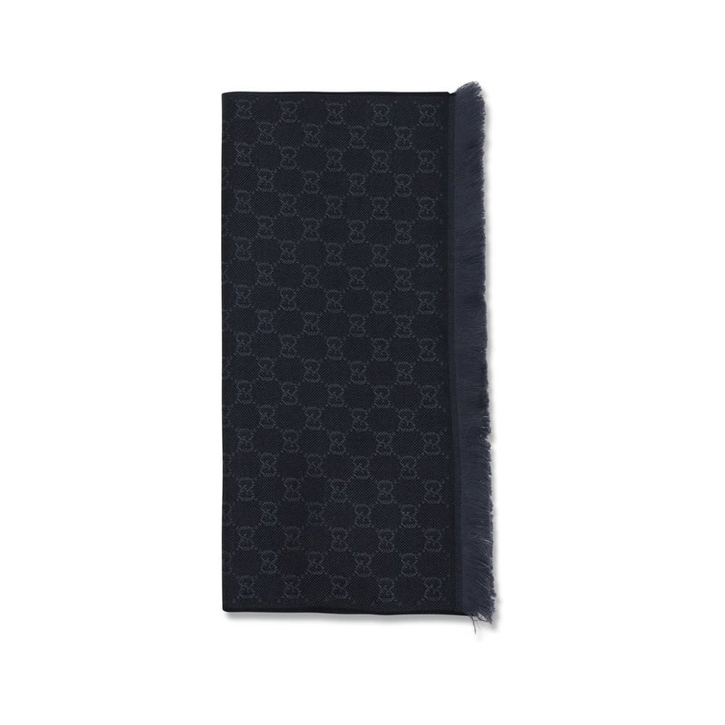 Gucci Black Wool Oves Aries Scarf