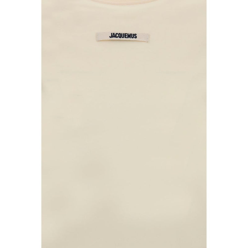 Jacquemus Beige Cotton Long Sleeve T-Shirt