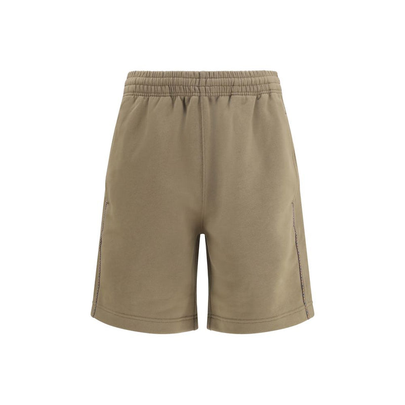 Burberry Brown Cotton Bermuda Shorts