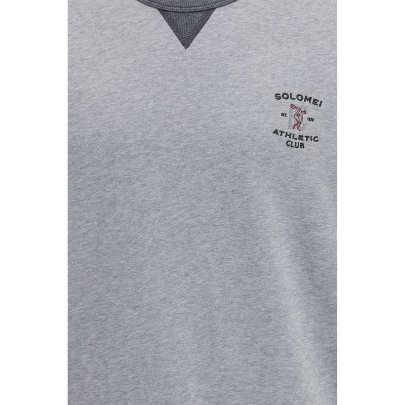 Brunello Cucinelli Gray Cotton Sportswear