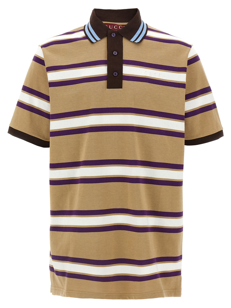 Gucci Multicolor Cotton Polo Shirt