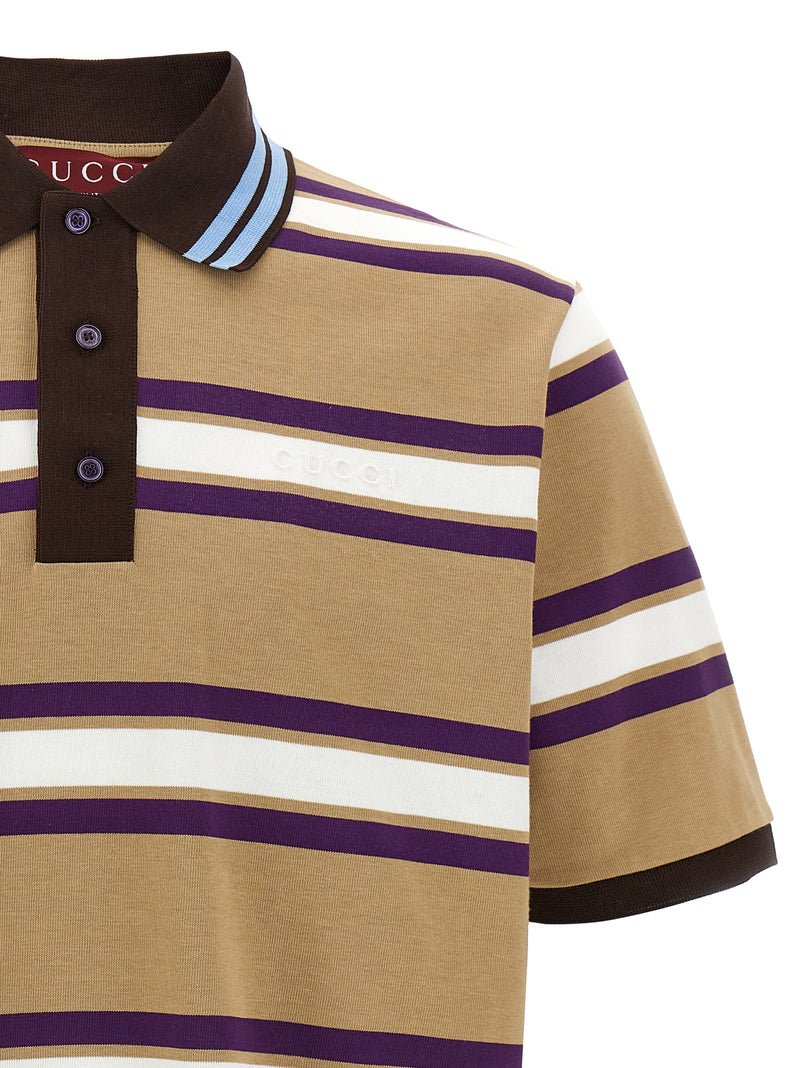 Gucci Multicolor Cotton Polo Shirt