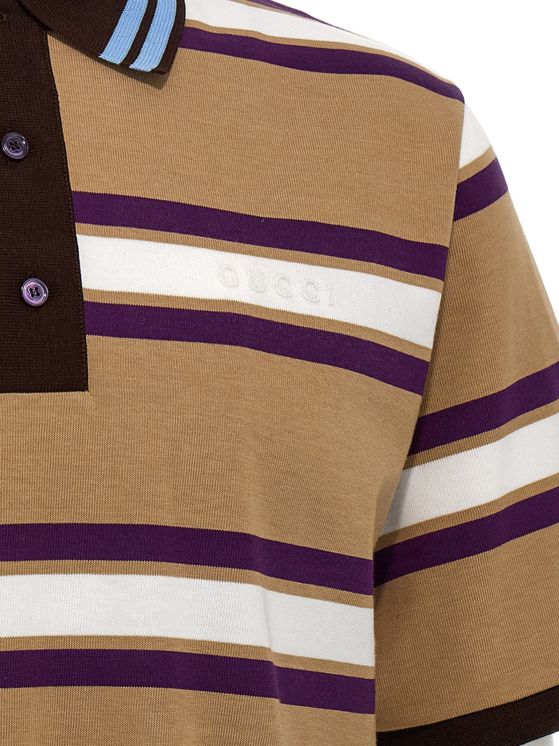 Gucci Multicolor Cotton Polo Shirt