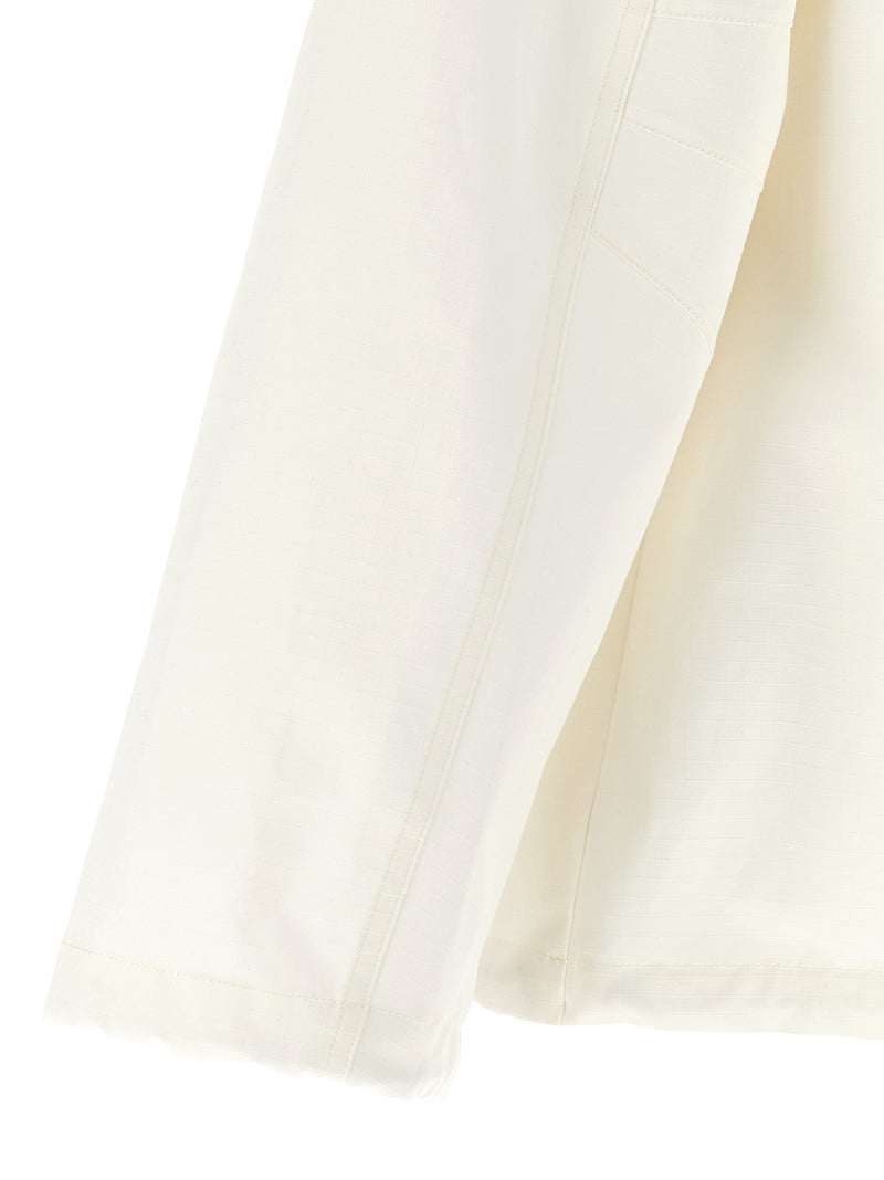 Gucci White Cotton Shell Jacket