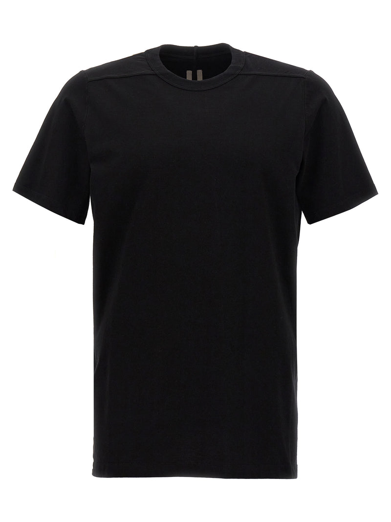 Rick Owens Black Cotton T-Shirt