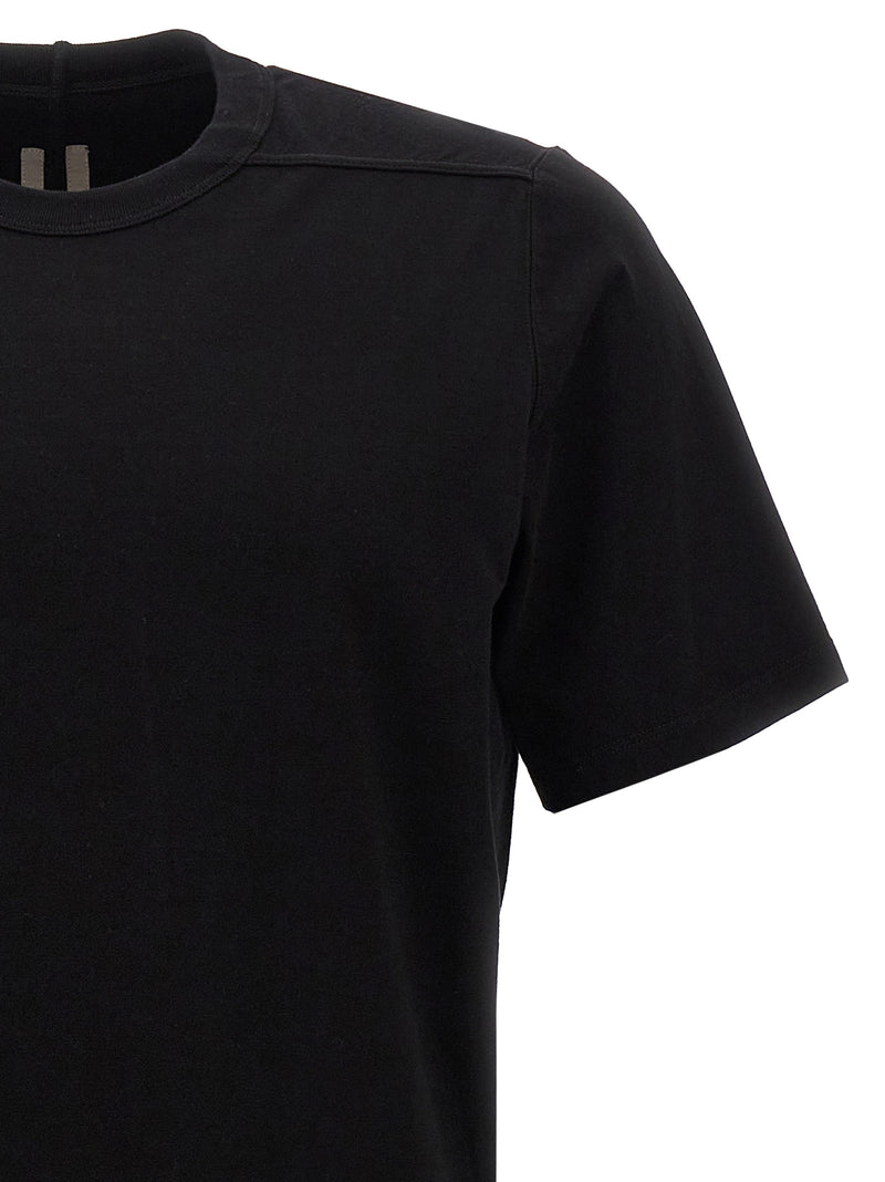 Rick Owens Black Cotton T-Shirt