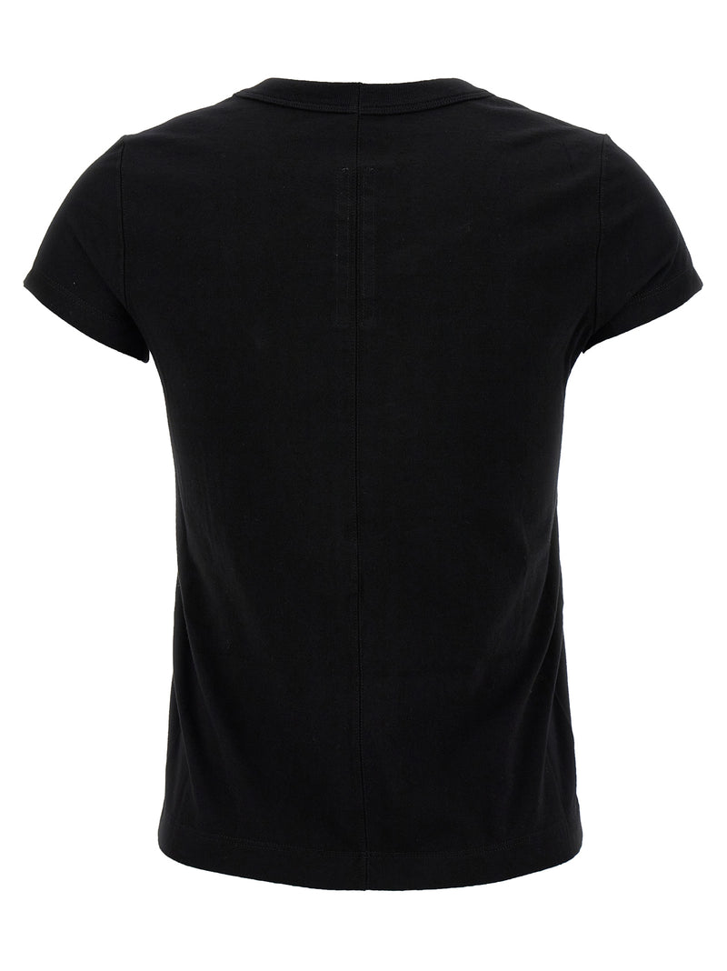 Rick Owens Black Cotton T-Shirt