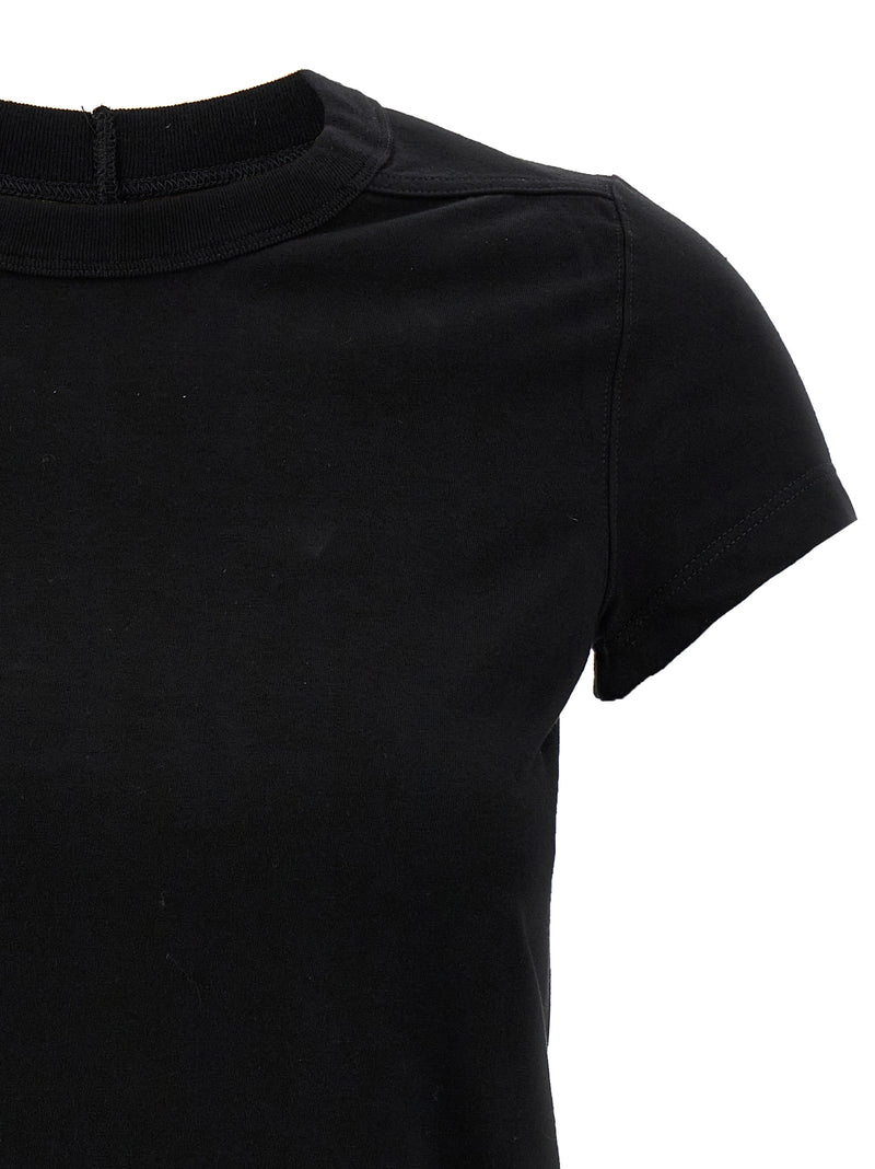 Rick Owens Black Cotton T-Shirt