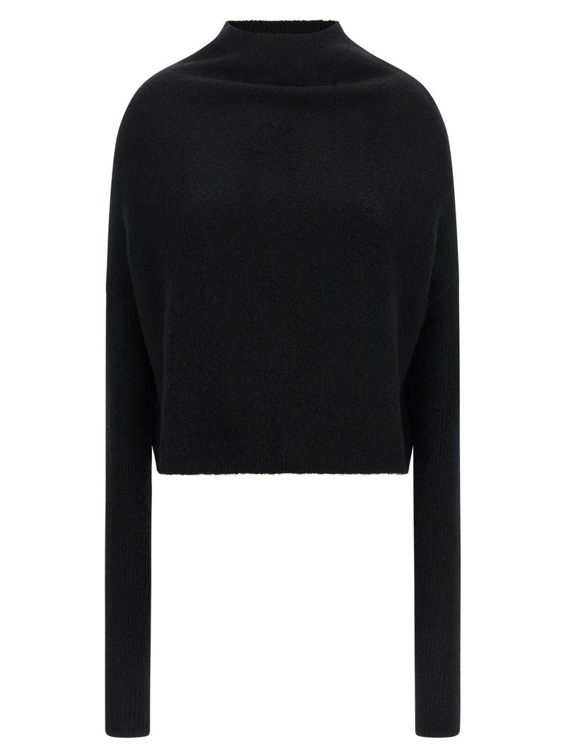 Rick Owens Black Cashmere Cardigan