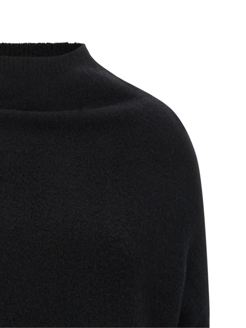 Rick Owens Black Cashmere Cardigan