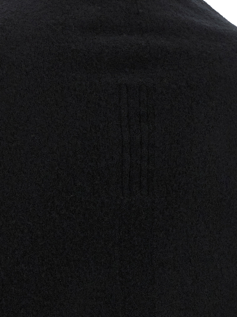 Rick Owens Black Cashmere Cardigan