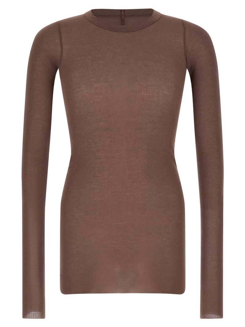 Rick Owens Purple Viscose T-Shirt