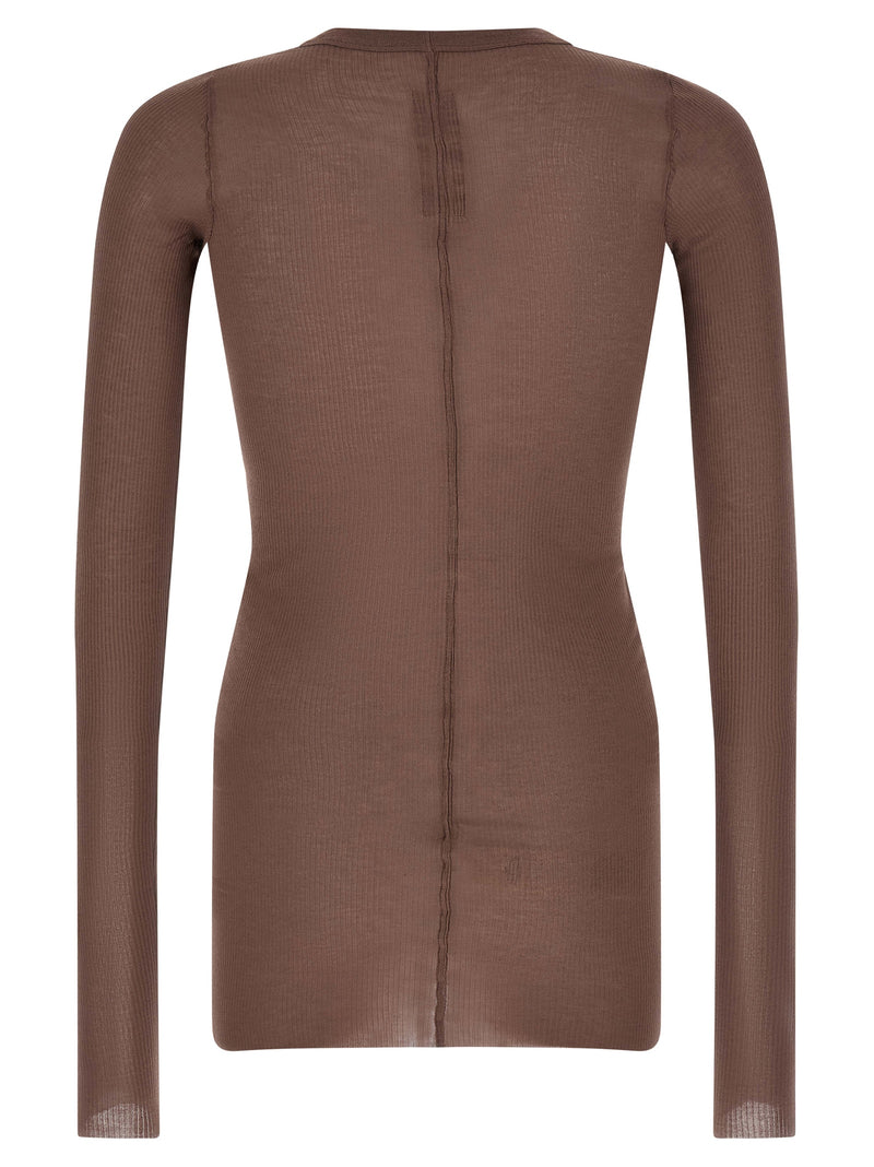 Rick Owens Purple Viscose T-Shirt