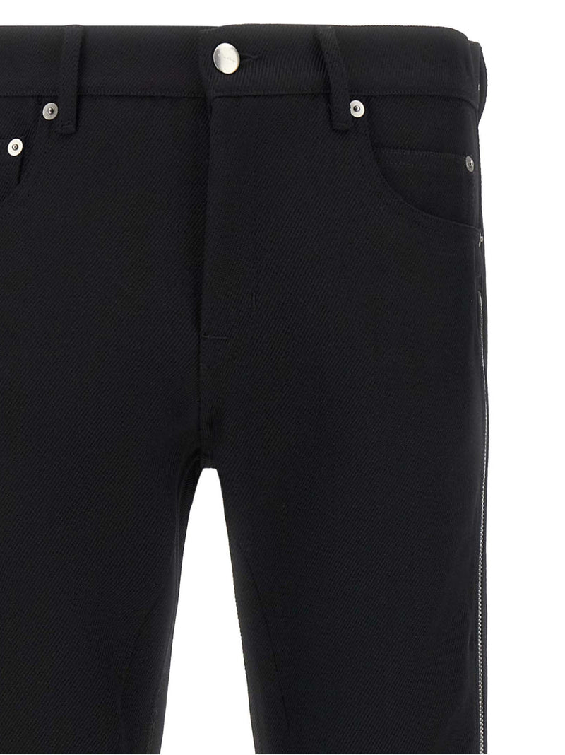 Rick Owens Black Virgin Wool Pants