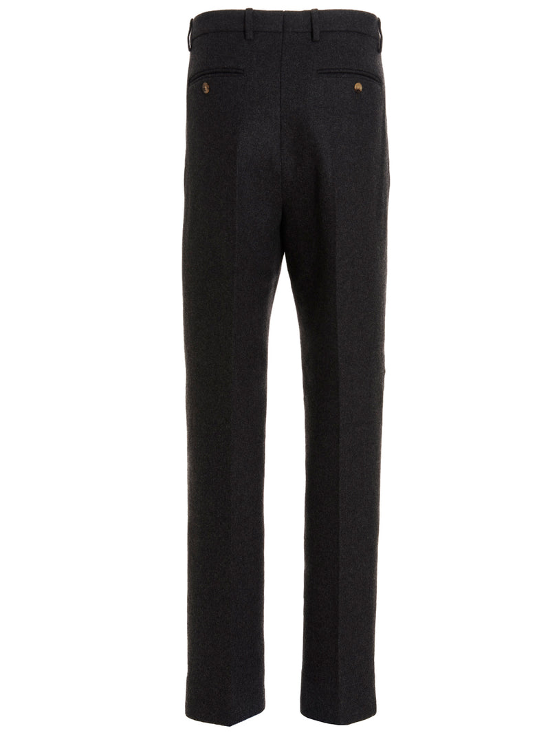 Gucci Gray Wool Dress Pants