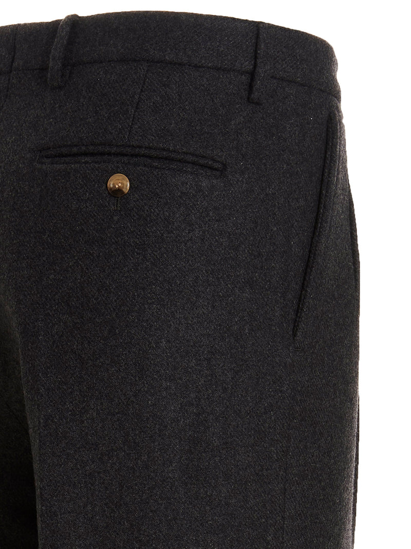 Gucci Gray Wool Dress Pants