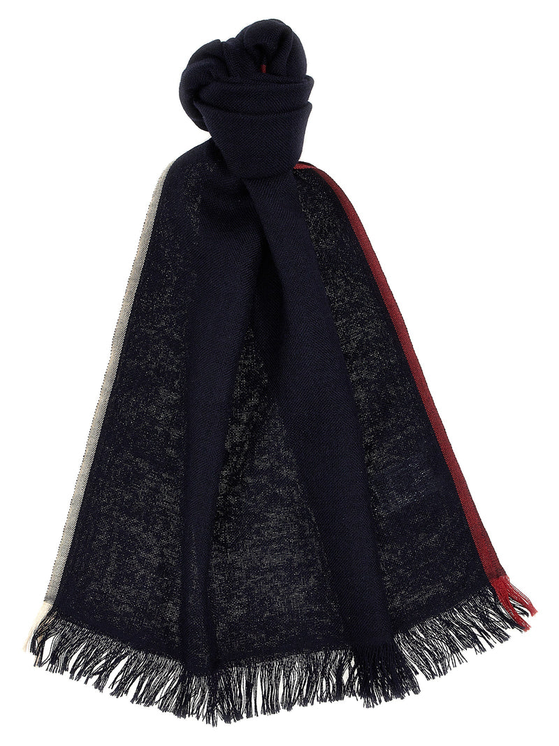 Brunello Cucinelli Blue Cashmere Scarf