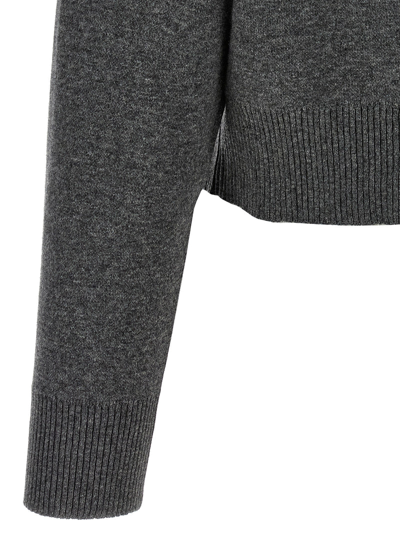 Brunello Cucinelli Gray Cashmere Cardigan