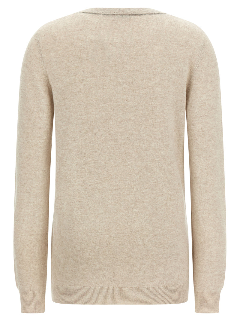 Brunello Cucinelli Beige Cashmere Cardigan