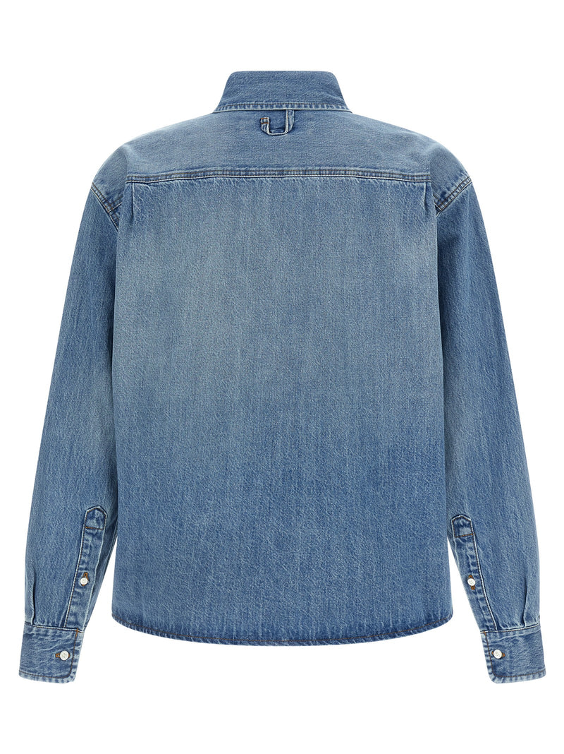 Jacquemus Blue Cotton Blouse