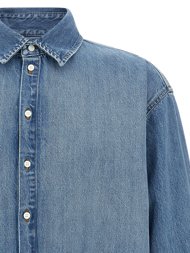 Jacquemus Blue Cotton Blouse