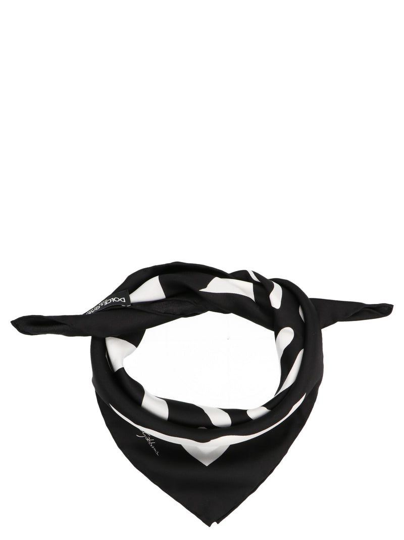 Dolce & Gabbana Bicolor Silk Scarf