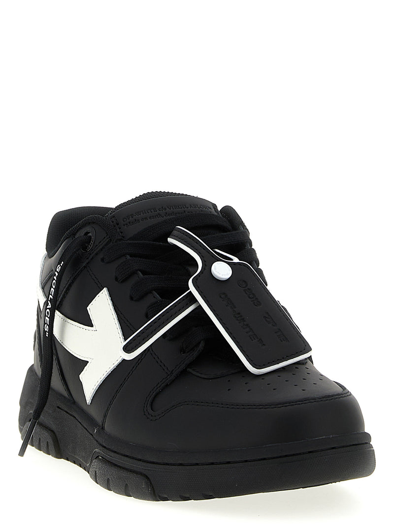 Off-White Bicolor Recycled Polyester Low Top Sneakers