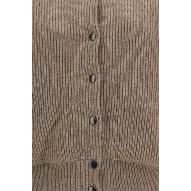 Brunello Cucinelli Beige Cashmere Bomber