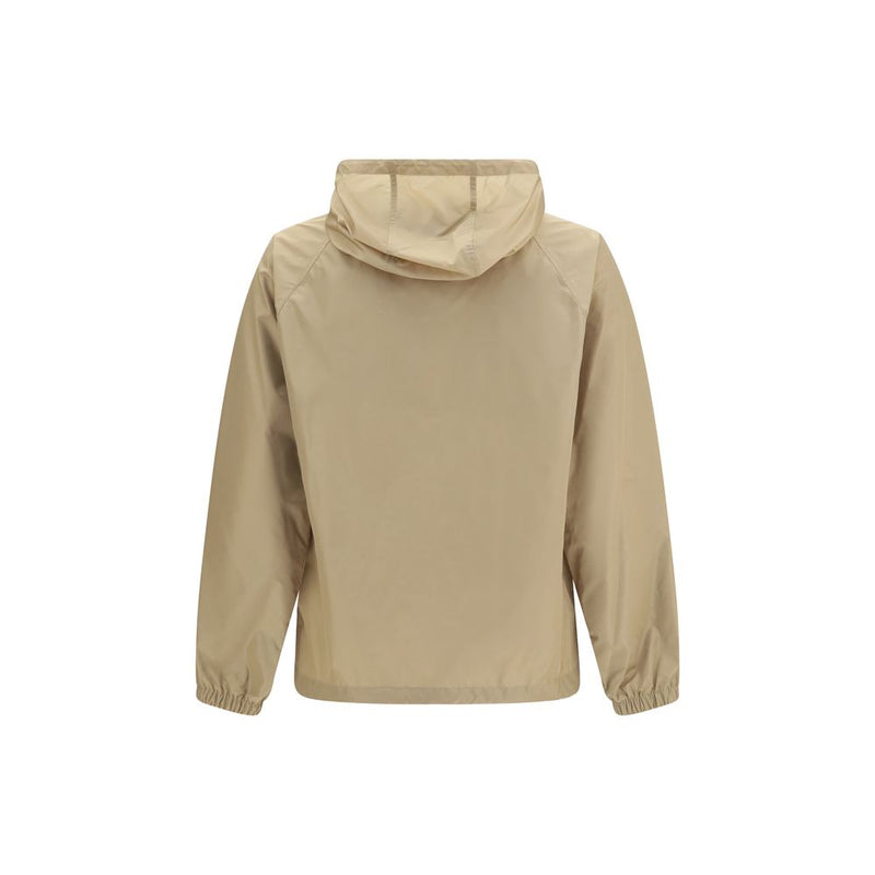 Burberry Beige Nylon Shell Jacket