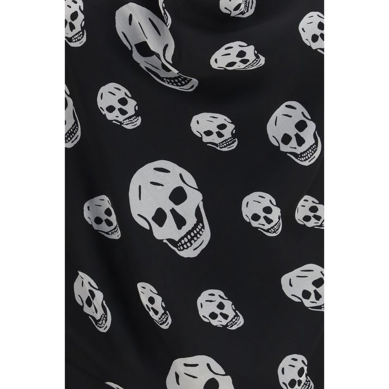 Alexander McQueen Black Silk Shirt