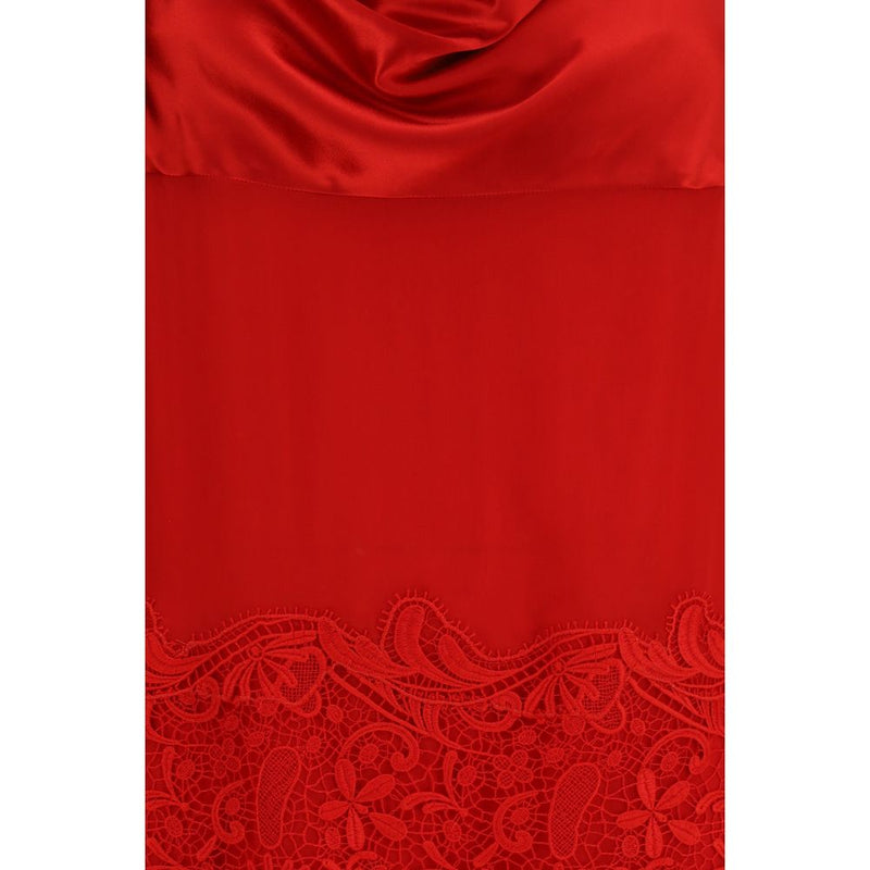 Ferragamo Multicolor Silk Cocktail Dress