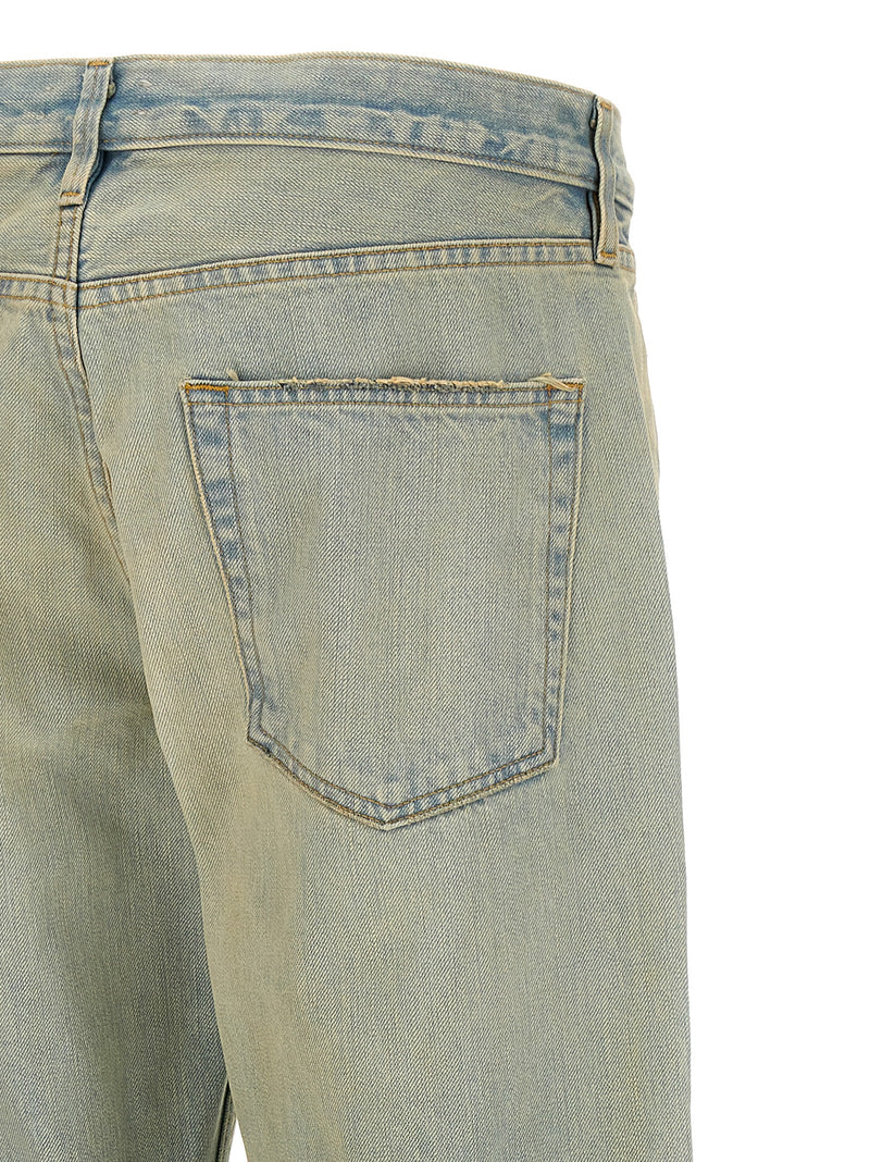 Fear Of God Blue Cotton Straight-Leg Jeans