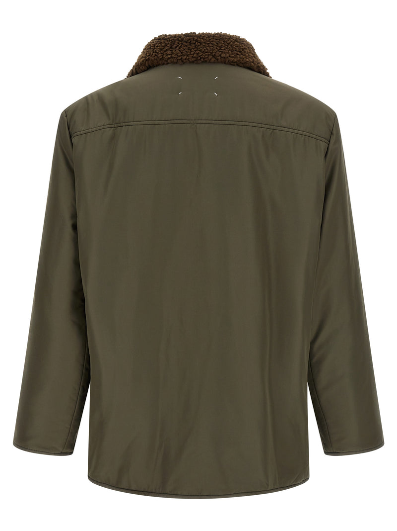 Maison Margiela Bicolor Polyester Parka