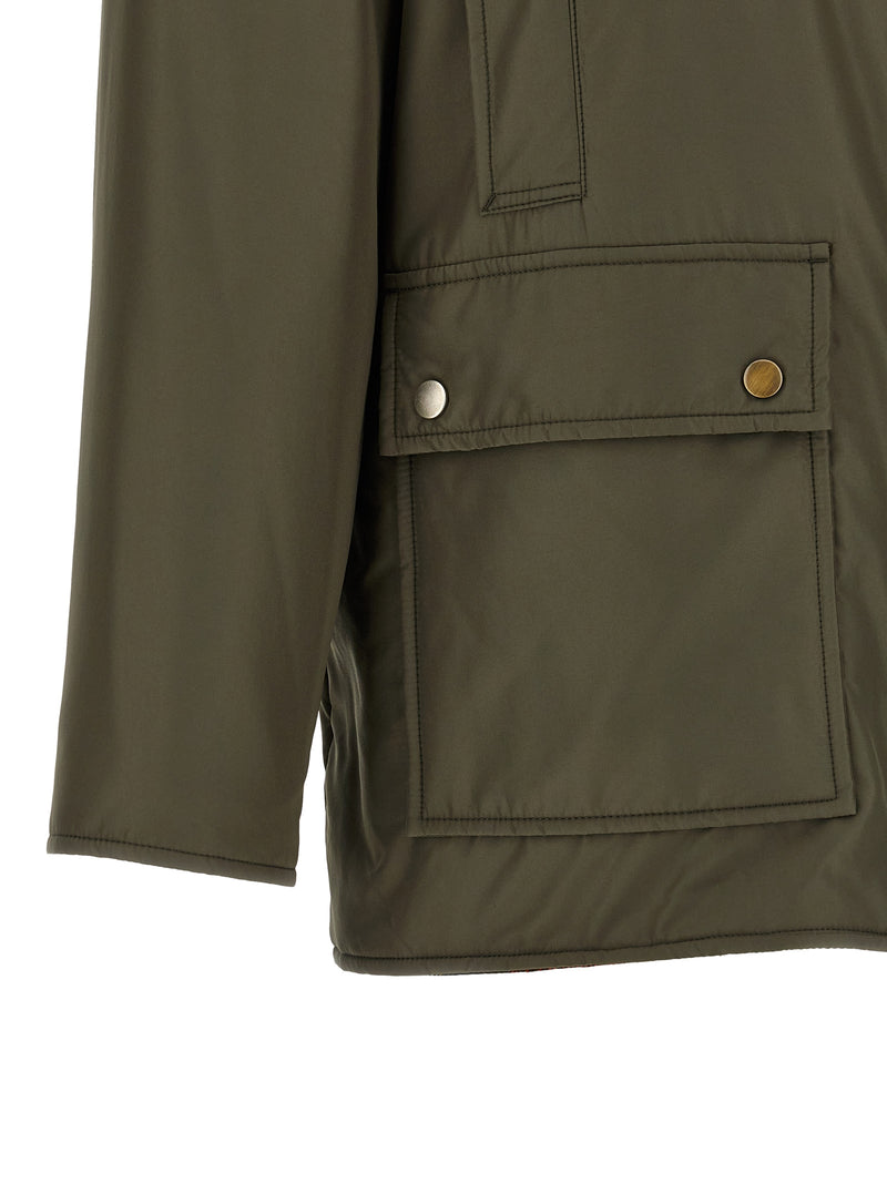 Maison Margiela Bicolor Polyester Parka