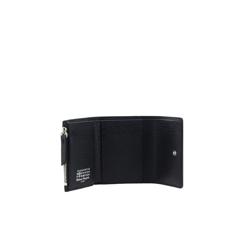 Maison Margiela Black Calf Leather Bos Taurus Wallet