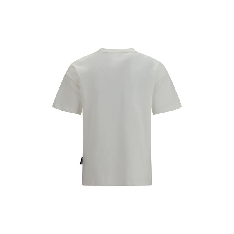 Palm Angels White Cotton T-Shirt