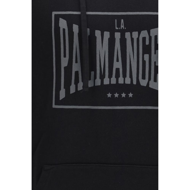 Palm Angels Black Cotton Sweatshirt