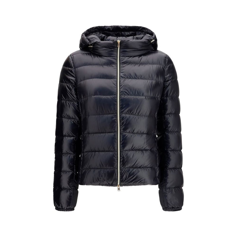 Herno Black Polyamide Full-Length Jacket