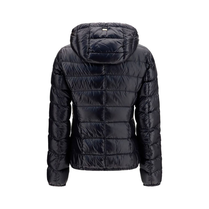 Herno Black Polyamide Full-Length Jacket