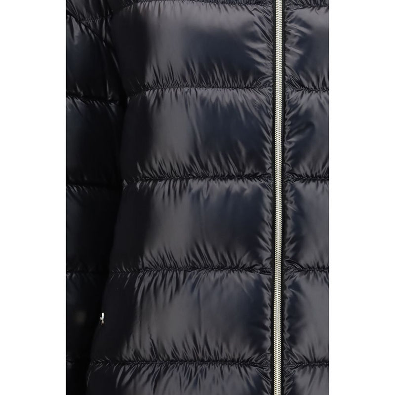 Herno Black Polyester Coat
